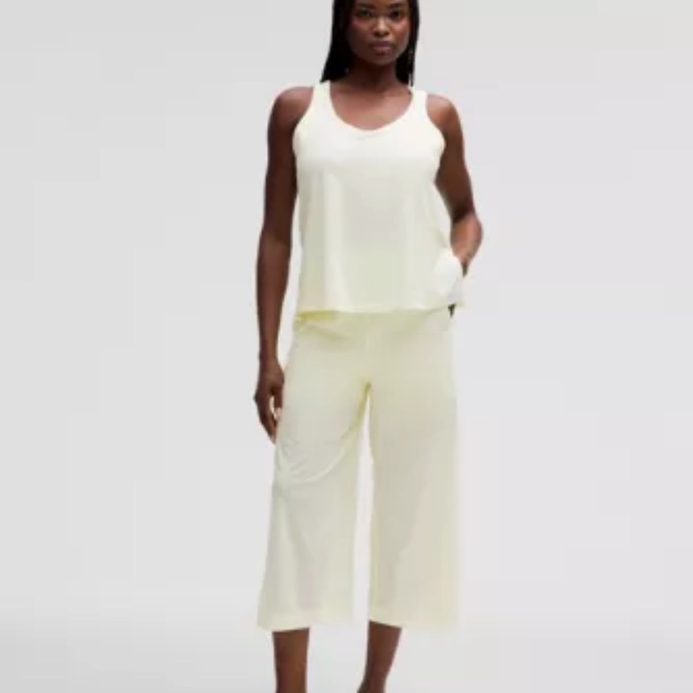 Lululemon Tank Top Open Back Jumpsuit Size 14